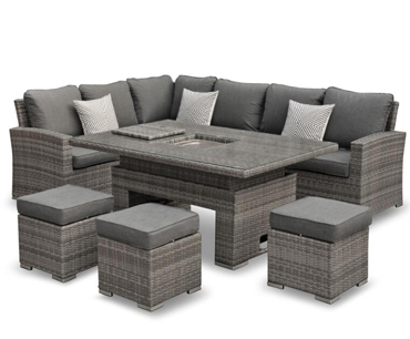 Outdoor garden 9590A sectional sofa set 